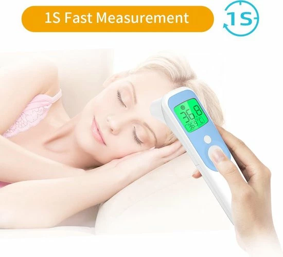 AOJ Medical AOJ-20C Thermometer Voorhoofd En Oor - ISO 9001 Gecertificeerde Koortsthermometer - Volwassenen En Baby Of Kind - Infrarood - Lichaam 13 AOJ Medical AOJ-20C Thermometer Voorhoofd En Oor - ISO 9001 Gecertificeerde Koortsthermometer - Volwassenen En Baby Of Kind - Infrarood - Lichaam - Afbeelding 11
