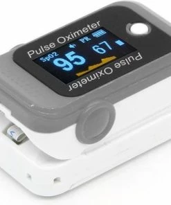 Pulsoximeter Vinger - Hartslag En SpO2 Meter - Berry Electronics Tech + Bluetooth Functie