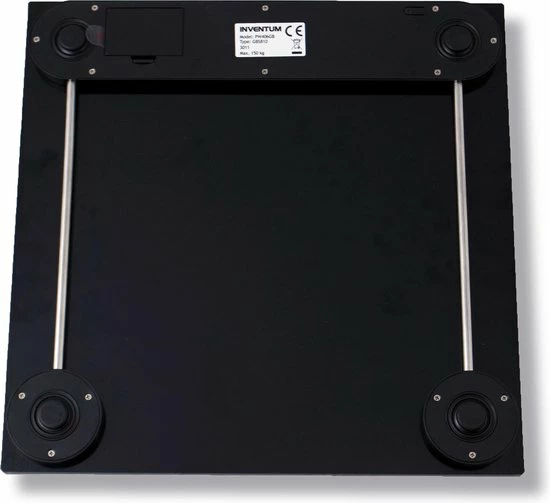 Inventum PW406GB - Personenweegschaal - Tot 150 Kg - Zwart 7 Inventum PW406GB - Personenweegschaal - Tot 150 Kg - Zwart - Afbeelding 5