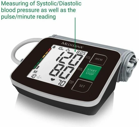 Medisana BU 516 Bovenarm Bloeddrukmeter 17 Medisana BU 516 Bovenarm Bloeddrukmeter - Afbeelding 15