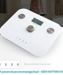 Beepower - Personenweegschaal - Self Powered - Met Lichaamsanalyse - Zwart 13 Beepower - Personenweegschaal - Self Powered - Met Lichaamsanalyse - Zwart -Yunmai Shop 550x504 8