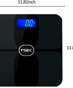 Naisidier - Smart Bluetooth Weegschaal (IOS, Android) - Personenweegschaal - Digitaal Bluetooth Weegschaal - Verlicht LCD Scherm - Zwart 11 Naisidier - Smart Bluetooth Weegschaal (IOS, Android) - Personenweegschaal - Digitaal Bluetooth Weegschaal - Verlicht LCD Scherm - Zwart -Yunmai Shop 550x505 3