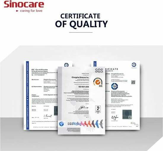 Sinocare - Sinocare Bloedglucosemeter, Safe-Accu Bloedglucosetestkit Met Bloedglucoseteststrips X 50 + Bloedsuikertestlancet X 50 + Diabetische Prikpen Zonder Code - Mg/dL 8 Sinocare - Sinocare Bloedglucosemeter, Safe-Accu Bloedglucosetestkit Met Bloedglucoseteststrips X 50 + Bloedsuikertestlancet X 50 + Diabetische Prikpen Zonder Code - Mg/dL - Afbeelding 6