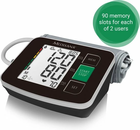 Medisana BU 516 Bovenarm Bloeddrukmeter 8 Medisana BU 516 Bovenarm Bloeddrukmeter - Afbeelding 6