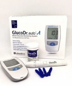 GlucoDR Bloedsuikermeter/bloedglucosemeter Startpakket (50 Strips & 100 Lancetten) -Yunmai Shop 550x509 7