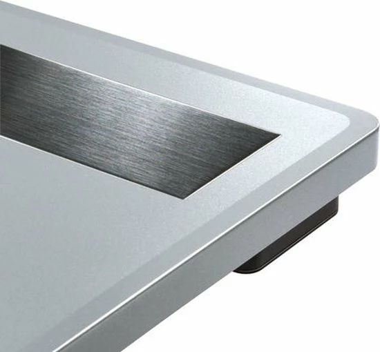 Soehnle - Personenweegschaal - Analyse - XL (35 X 30) - Kunststof - Zilver - BIA - BMI - Vet - Water - Spiermassa - Kcal 6 Soehnle - Personenweegschaal - Analyse - XL (35 X 30) - Kunststof - Zilver - BIA - BMI - Vet - Water - Spiermassa - Kcal - Afbeelding 4