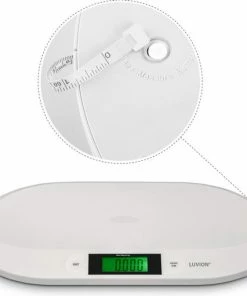 Luvion Babyweegschaal Exact-75 - Baby Weegschaal - Op 5 Gram Nauwkeurig - Meetlint Inclusief 9 Luvion Babyweegschaal Exact-75 - Baby Weegschaal - Op 5 Gram Nauwkeurig - Meetlint Inclusief -Yunmai Shop 550x511 1