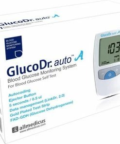 GlucoDR Bloedsuikermeter/bloedglucosemeter Startpakket (50 Strips & 100 Lancetten) -Yunmai Shop 550x511 10
