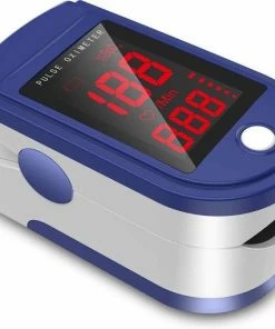 Jumper Medical Zuurstofmeter - Saturatiemeter - Oximeter - Hartslagmeter Vinger - HD LED Scherm - Incl Koord En Batterij -Yunmai Shop 550x511 11