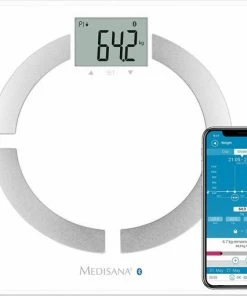 Medisana BS444 Connect - Lichaamsanalyseweegschaal - Wit