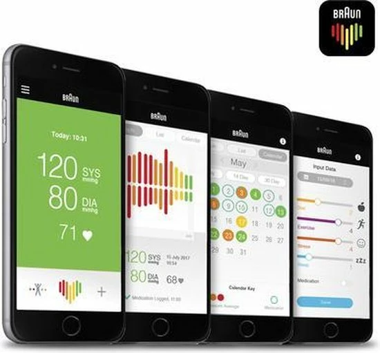 Braun BPW4500WE - Bloeddrukmeter Zonder Manchet 14 Braun BPW4500WE - Bloeddrukmeter Zonder Manchet - Afbeelding 12