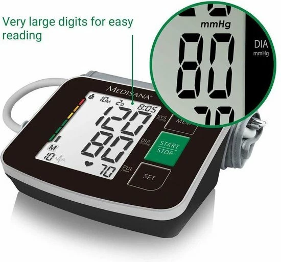 Medisana BU 516 Bovenarm Bloeddrukmeter 6 Medisana BU 516 Bovenarm Bloeddrukmeter - Afbeelding 4