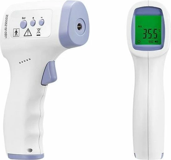 By Cee Cee Koortsthermometer Infrarood- Thermometer Lichaam En Voorhoofd - Contactloze En Digitale Thermometer - Voor Volwassenen En Kinderen 18 By Cee Cee Koortsthermometer Infrarood- Thermometer Lichaam En Voorhoofd - Contactloze En Digitale Thermometer - Voor Volwassenen En Kinderen - Afbeelding 16