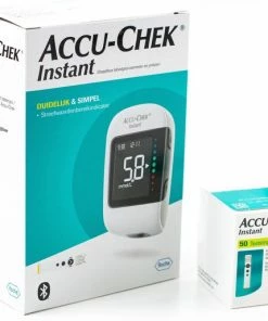 Accu Chek Accu-Chek Instant Voordeelset: Bloedglucosemeter + 1x 50 Teststrips