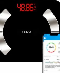FlinQ Bluetooth Weegschaal - Personenweegschaal - Analyse App - Vetpercentage -Yunmai Shop 550x515 3