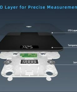 Skala Weegschaal Met Lichaamsanalyse - Digitale Personenweegschaal - Zwart 11 Skala Weegschaal Met Lichaamsanalyse - Digitale Personenweegschaal - Zwart -Yunmai Shop 550x515 4