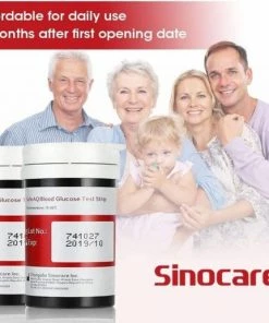Sinocare - 5 Seconden Result Bloedglucosemeter, Safe AQ Smart Bloedglucosetestkit Met Bloedglucoseteststrips X 50 + Bloedsuikertestlancet X 50 + 2 AAA Batterijen + Diabetische Prikpen Zonder Code - Mg/dL 12 Sinocare - 5 Seconden Result Bloedglucosemeter, Safe AQ Smart Bloedglucosetestkit Met Bloedglucoseteststrips X 50 + Bloedsuikertestlancet X 50 + 2 AAA Batterijen + Diabetische Prikpen Zonder Code - Mg/dL -Yunmai Shop 550x516 4