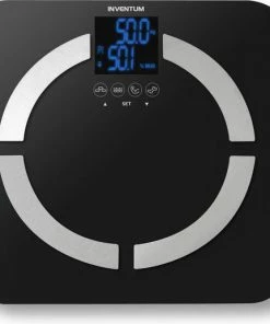 Inventum PW720ZW - Personenweegschaal - 8 Gebruikers - Tot 150 Kg - Zwart/RVS 14 Inventum PW720ZW - Personenweegschaal - 8 Gebruikers - Tot 150 Kg - Zwart/RVS -Yunmai Shop 550x517 6