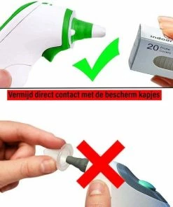 G Master Oorthermometer Beschermkapjes - 20 Stuks - Geschikt Voor Bintoi / Braun ThermoScan / G Master Oorthermometer - IRT - Pro - BPA Vrij - Latex Vrij -Yunmai Shop 550x520 2