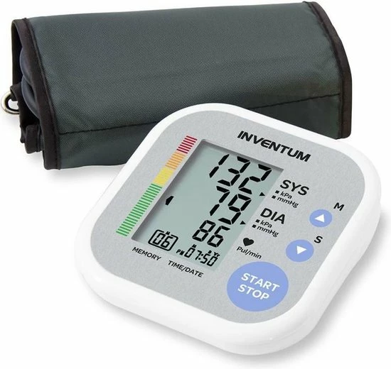 Inventum BDA432 - Bloeddrukmeter Bovenarm - Hartslagmeter - Manchet 22 - 32 Cm 3 Inventum BDA432 - Bloeddrukmeter Bovenarm - Hartslagmeter - Manchet 22 - 32 Cm