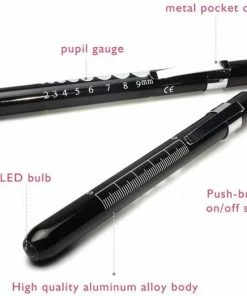 Emergesupply™ - Pupillampje - Penlight - Medische Ooglamp - Ooglampje - Zwart - Neurologisch Onderzoek - Inclusief Batterijen - Inclusief Handleiding Onderzoek -Yunmai Shop 550x523 8