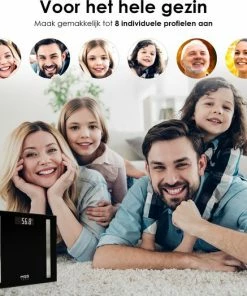 MGS Tech Slimme Personenweegschaal Met Volledig Lichaamsanalyse En Vetpercentage - Digitale Bluetooth Weegschaal Met App - Beste Koop 19 MGS Tech Slimme Personenweegschaal Met Volledig Lichaamsanalyse En Vetpercentage - Digitale Bluetooth Weegschaal Met App - Beste Koop -Yunmai Shop 550x524 6