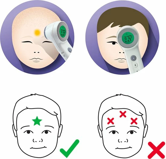 Braun - Koortsthermometer - No Touch - BNT400WE 15 Braun - Koortsthermometer - No Touch - BNT400WE - Afbeelding 13
