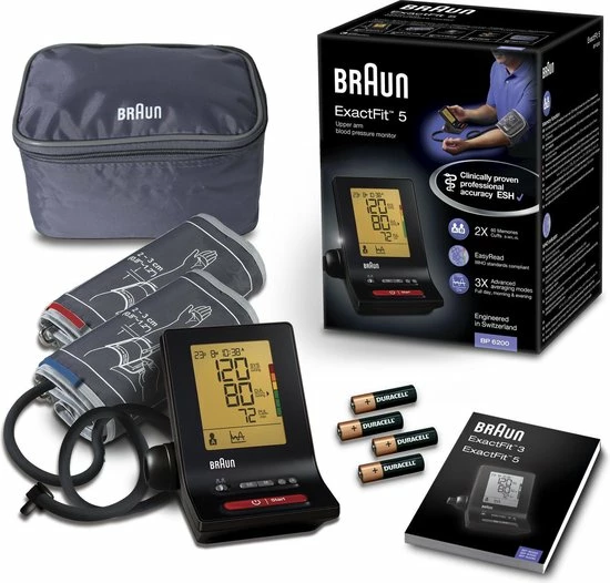 Braun Bp6200 - Bovenarm Bloeddrukmeter 10 Braun Bp6200 - Bovenarm Bloeddrukmeter - Afbeelding 8