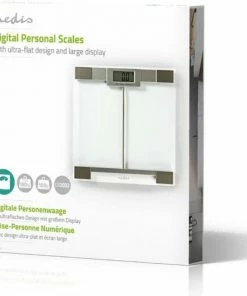 Nedis Personenweegschaal | Digitaal | Transparant | Gehard Glas | Maximaal Weegvermogen: 180 Kg 17 Nedis Personenweegschaal | Digitaal | Transparant | Gehard Glas | Maximaal Weegvermogen: 180 Kg -Yunmai Shop 550x527 12
