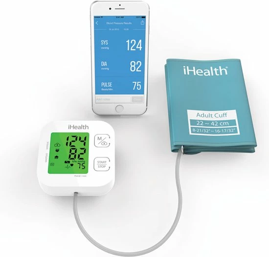 IHealth Track - Bovenarm Bloeddrukmeter 4 IHealth Track - Bovenarm Bloeddrukmeter - Afbeelding 2