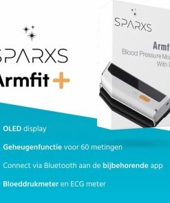 Sparxs Bloeddrukmeter - Inclusief Hartfilmpje (ECG) - Hartslagmeters Voor Bovenarm Of Borst - Inclusief App Via Bluetooth -Yunmai Shop 550x528 12