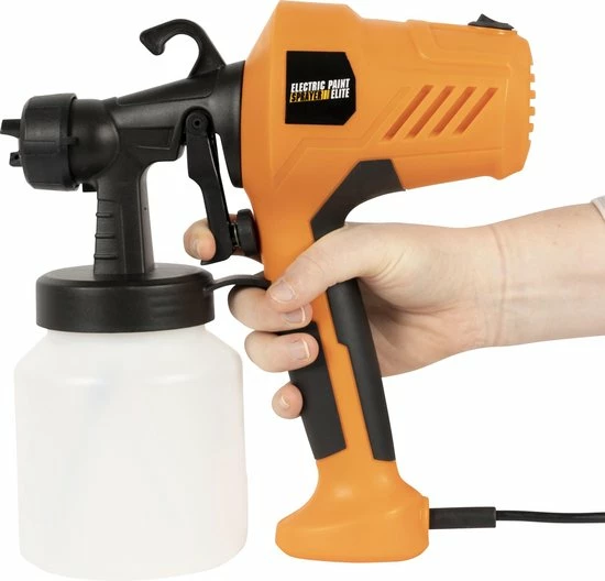 Crafts & Co. Crafts & Co Verfspuit - Elektrisch Verfpistool - 800ml Verfinhoud - 3 Spuit Standen 8 Crafts & Co. Crafts & Co Verfspuit - Elektrisch Verfpistool - 800ml Verfinhoud - 3 Spuit Standen - Afbeelding 6