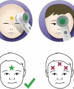 Braun Digitale Thermometer + Handige Opbergetui - Voorhoofdthermometer - Age Precision Technologie - Contactloze Meting - Geschikt Voor Baby's, Kinderen & Volwassenen - Koortsindicator Met Leeftijdsinstelling - Met Stiltemodus - BNT400- Wit 19 Braun Digitale Thermometer + Handige Opbergetui - Voorhoofdthermometer - Age Precision Technologie - Contactloze Meting - Geschikt Voor Baby's, Kinderen & Volwassenen - Koortsindicator Met Leeftijdsinstelling - Met Stiltemodus - BNT400- Wit -Yunmai Shop 550x528 4