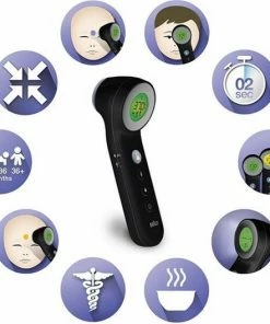 Braun BNT400 Black Thermometer -Yunmai Shop 550x529 8