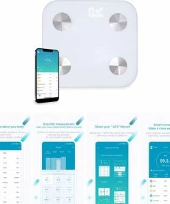 JAP Sports JAP WG20E Weegschaal Digitaal - Baby Modus - Met Lichaamsanalyse - Fitness Partner 12 JAP Sports JAP WG20E Weegschaal Digitaal - Baby Modus - Met Lichaamsanalyse - Fitness Partner -Yunmai Shop 550x530 16