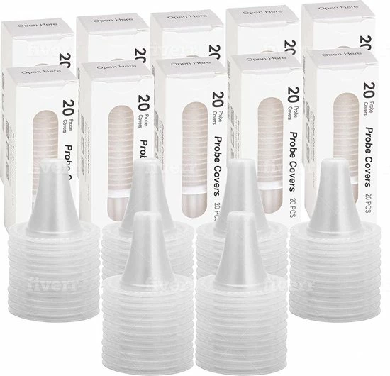 Fox Goods - Navulset Braun Thermometer Beschermkapjes - 20 Stuks 6 Fox Goods - Navulset Braun Thermometer Beschermkapjes - 20 Stuks - Afbeelding 4