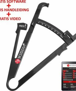 BOZEERA Huidplooimeter - Vetmeter - Vetpercentagemeter - Inclusief Software Video Uitleg En Nederlandse Handleiding 20 BOZEERA Huidplooimeter - Vetmeter - Vetpercentagemeter - Inclusief Software Video Uitleg En Nederlandse Handleiding -Yunmai Shop 550x531 4