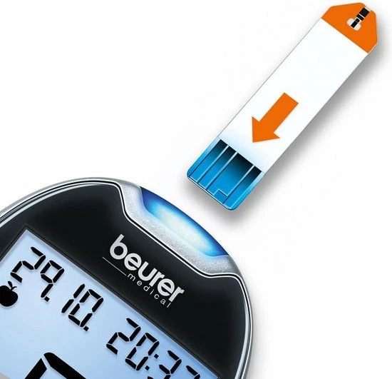 * Beurer - GL44 Glucosemeter Mmol/l (NL) - Beurer Connect - Zwart 6 * Beurer - GL44 Glucosemeter Mmol/l (NL) - Beurer Connect - Zwart - Afbeelding 4