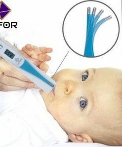 MIFOR - Staafthermometer Met Flexibele Tip - Digitaal Baby Thermometer - Snelle En Nauwkeurige Meting
