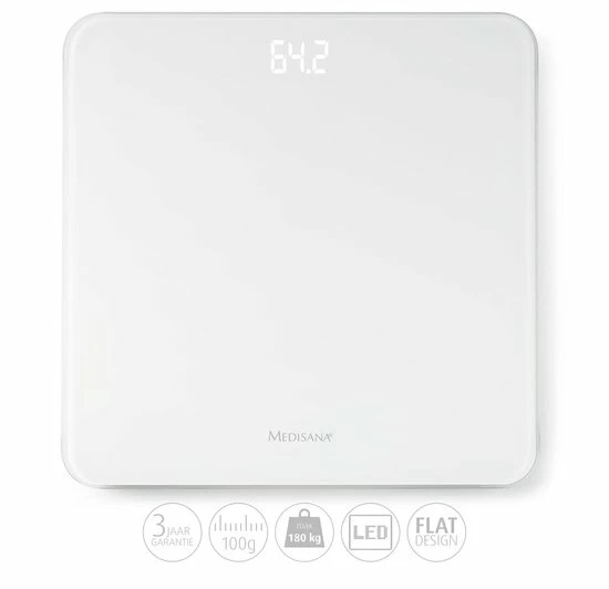 Medisana PS 435 - Personenweegschaal - Wit 14 Medisana PS 435 - Personenweegschaal - Wit - Afbeelding 12