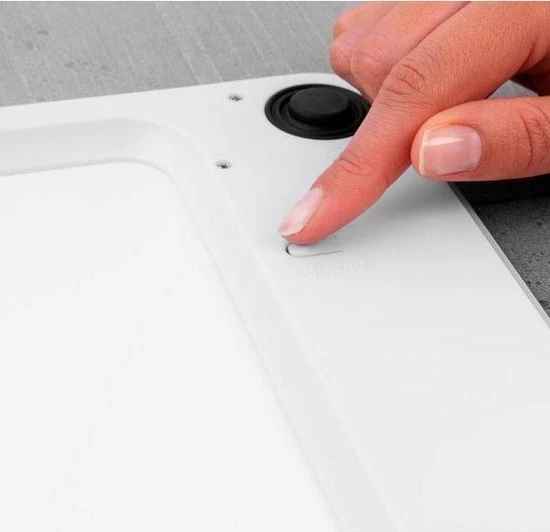 Brabantia Personenweegschaal Digitaal - Op Batterijen - White 6 Brabantia Personenweegschaal Digitaal - Op Batterijen - White - Afbeelding 4