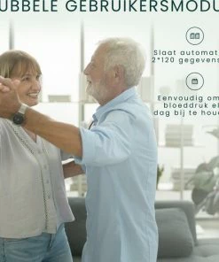 Bintoi® BX400 - Bloeddrukmeter Bovenarm - Hartslagmeter - Incl. Batterijen - 2 Gebruikers -Yunmai Shop 550x534