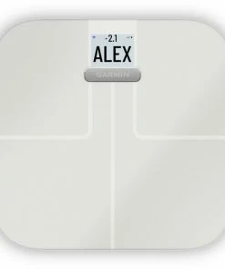 Garmin Index? S2 Slimme Weegschaal - Personenweegschaal Met Bluetooth - Verschillende Metingen - Wit
