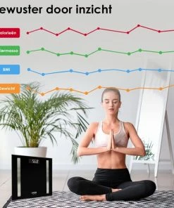 MGS Tech Slimme Personenweegschaal Met Volledig Lichaamsanalyse En Vetpercentage - Digitale Bluetooth Weegschaal Met App - Beste Koop 26 MGS Tech Slimme Personenweegschaal Met Volledig Lichaamsanalyse En Vetpercentage - Digitale Bluetooth Weegschaal Met App - Beste Koop -Yunmai Shop 550x535 5