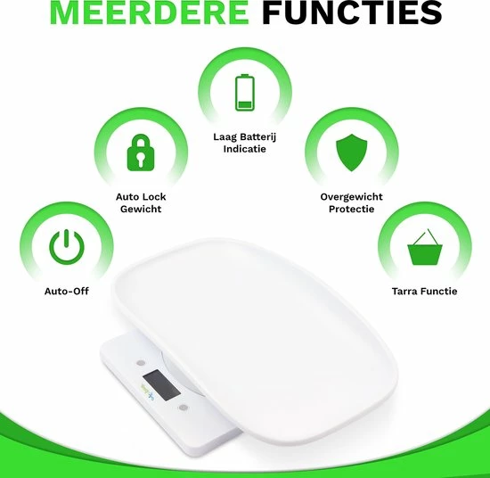 WeighJo Dierenweegschaal Puppy Kitten Keukenweegschaal Digitaal Weegschaal - Dieren Weegschaal - Keuken Weegschaal Met Kom - Precisie Weegschaal - Kleine Weegschaal Tot 10 Kg 6 WeighJo Dierenweegschaal Puppy Kitten Keukenweegschaal Digitaal Weegschaal - Dieren Weegschaal - Keuken Weegschaal Met Kom - Precisie Weegschaal - Kleine Weegschaal Tot 10 Kg - Afbeelding 4