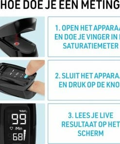 IProven OXI-27iBL - Saturatiemeter Zuurstofmeter Pulse Oximeter - Hartslag Meting - Zuurstof Meting 14 IProven OXI-27iBL - Saturatiemeter Zuurstofmeter Pulse Oximeter - Hartslag Meting - Zuurstof Meting -Yunmai Shop 550x537 4