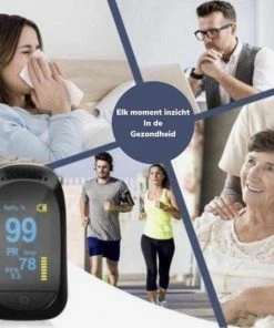 IMDK Professionele Saturatie En Hartslagmeter Inclusief Kodak Batterijen - Digitale Oled Zuurstofmeter - Oximeter - Bloedzuurstofmeter -Yunmai Shop 550x538 5