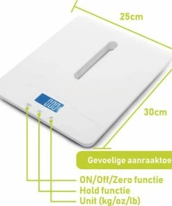 WeighJo - Digitale Weegschaal - Dierenweegschaal -Baby Weegschaal - Tot 100 Kg 12 WeighJo - Digitale Weegschaal - Dierenweegschaal -Baby Weegschaal - Tot 100 Kg -Yunmai Shop 550x538 6