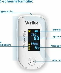 RealN WELLUE Professionele Saturatiemeter Met VIHEALTH-App - Oximeter - Hartslagmeter - Zuurstofmeter Vinger - Pulse Oximeter - Led Scherm - Wit 18 RealN WELLUE Professionele Saturatiemeter Met VIHEALTH-App - Oximeter - Hartslagmeter - Zuurstofmeter Vinger - Pulse Oximeter - Led Scherm - Wit -Yunmai Shop 550x538 7