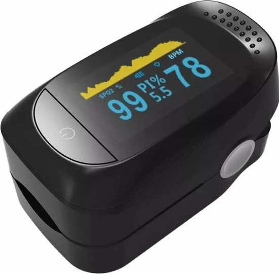 Medical Casa Da Praia - Digitale Vingertop Pulse Saturatiemeter - Zuurstofmeter Vinger Met Hartslagmeter - Oximeter - Best Getest - CE Certificaat - Incl. Opbergtas En Draagkoord 10 Medical Casa Da Praia - Digitale Vingertop Pulse Saturatiemeter - Zuurstofmeter Vinger Met Hartslagmeter - Oximeter - Best Getest - CE Certificaat - Incl. Opbergtas En Draagkoord - Afbeelding 8